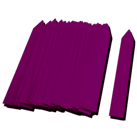 Etiqueta PVC 16x100mm violeta (500uds)