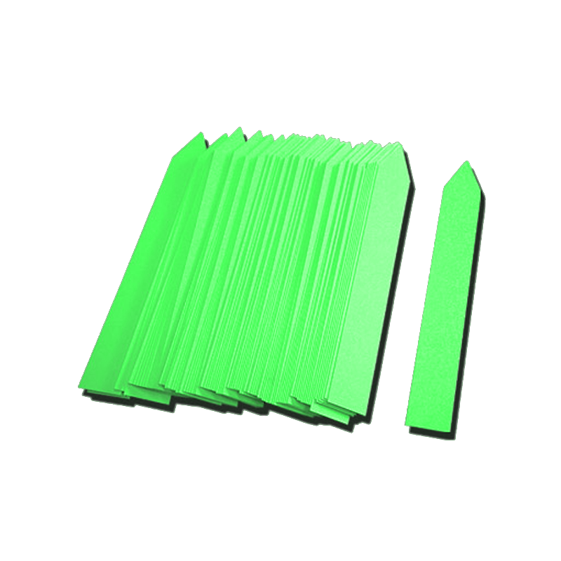 Etiqueta PVC 16x100mm verde (500uds)